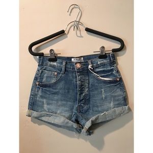One Teaspoon “Harlets” shorts. NWT
